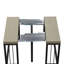 Grande table à manger extensible et pliante de 60 à 300 cm (23,62 à 118 pouces) pour 2 à 10 personnes