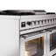 Cuisinière à double combustible de 40 po avec 6 brûleurs scellés et plaque chauffante (porte vitrée) ILVE Professional Plus II Series-494595615-494595585