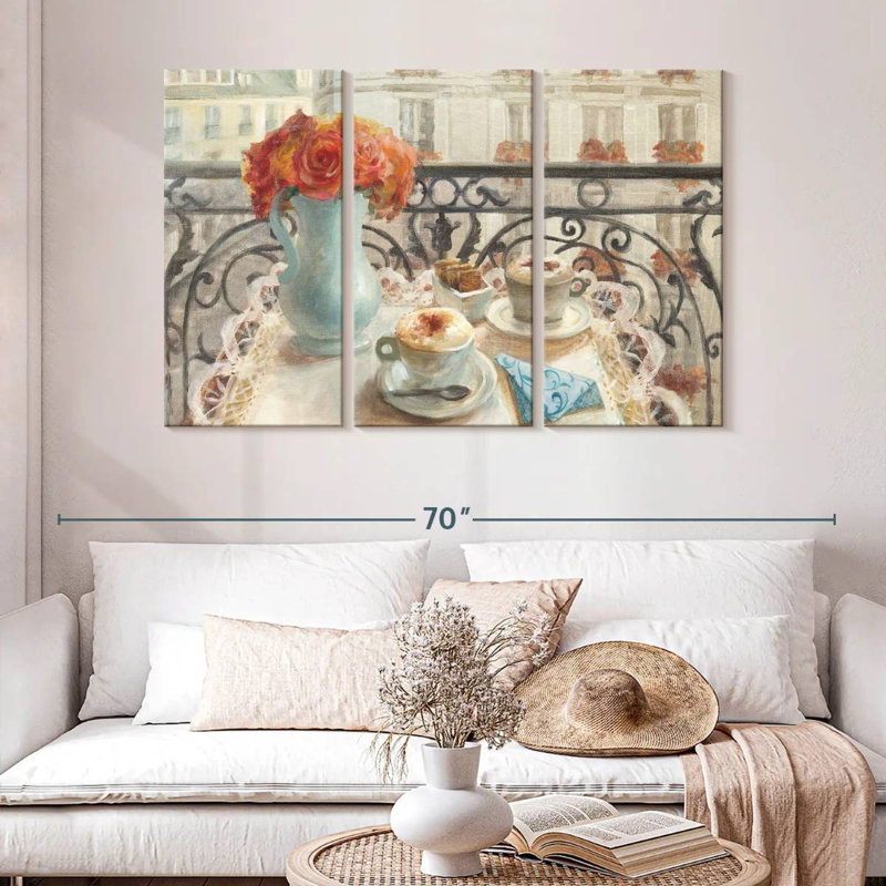 Yarlin Le Petit Dejeuner, 32" H x 50" W