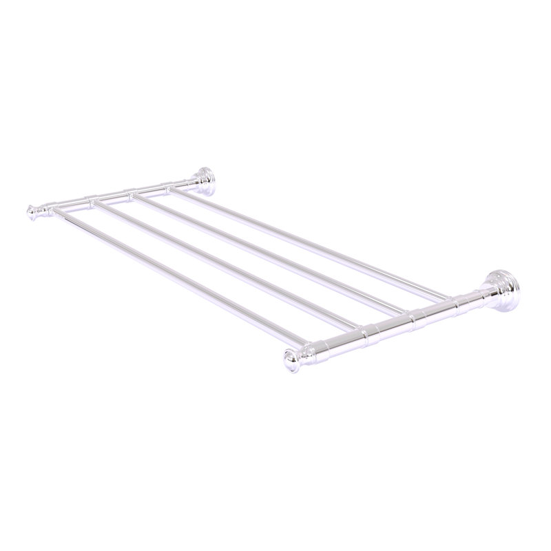 Porte-serviettes mural Freyja, Chrome poli, P 12,7 po x l 32 po x H 2 po
