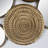 37.4" Boho Wall Mirror Set with Woven Cord Sunburst Accents, Gold-Tone Framed Round Mirrors for Living Room, Entryway & Bedroom-398320201
