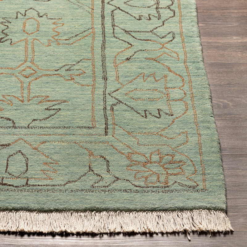 Wilmington Wool Oriental Area Rug, Rectangle 2' x 3'