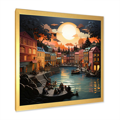 " Port Harbor Symphony Papercut II "
