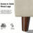18.5" W Upholstered Linen Ottomans for Living Room,Bedroom,Storage Footstools Seating-341888489
