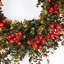 24" Artificial Fall Autumn Mini Eucalyptus Berry Front Door Wreath For Thanksgiving Day