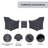 Modern Adirondack 3 Piece Seating Group Patio Covers