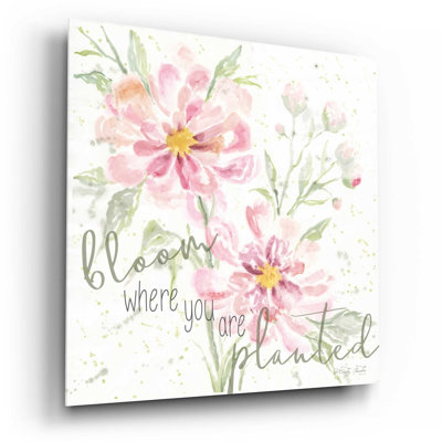 «Bloom Where You Are Planted» - impression sans cadre