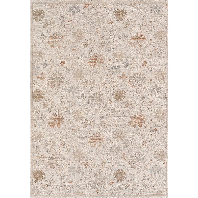 IRVING 9X12 15553-186 CREAM/BEIGE/RUST, Rectangle 9' x 12'