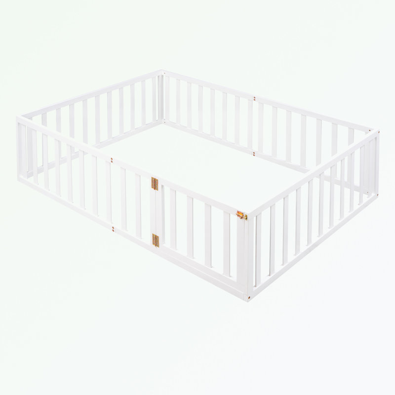 Ameshia Solid Wood Daybed, White, Queen