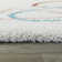Barfleur Abstract Ivory Shag Area Rug
