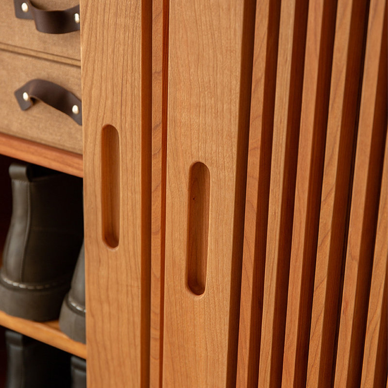 Retro classic storage shoe cabinet