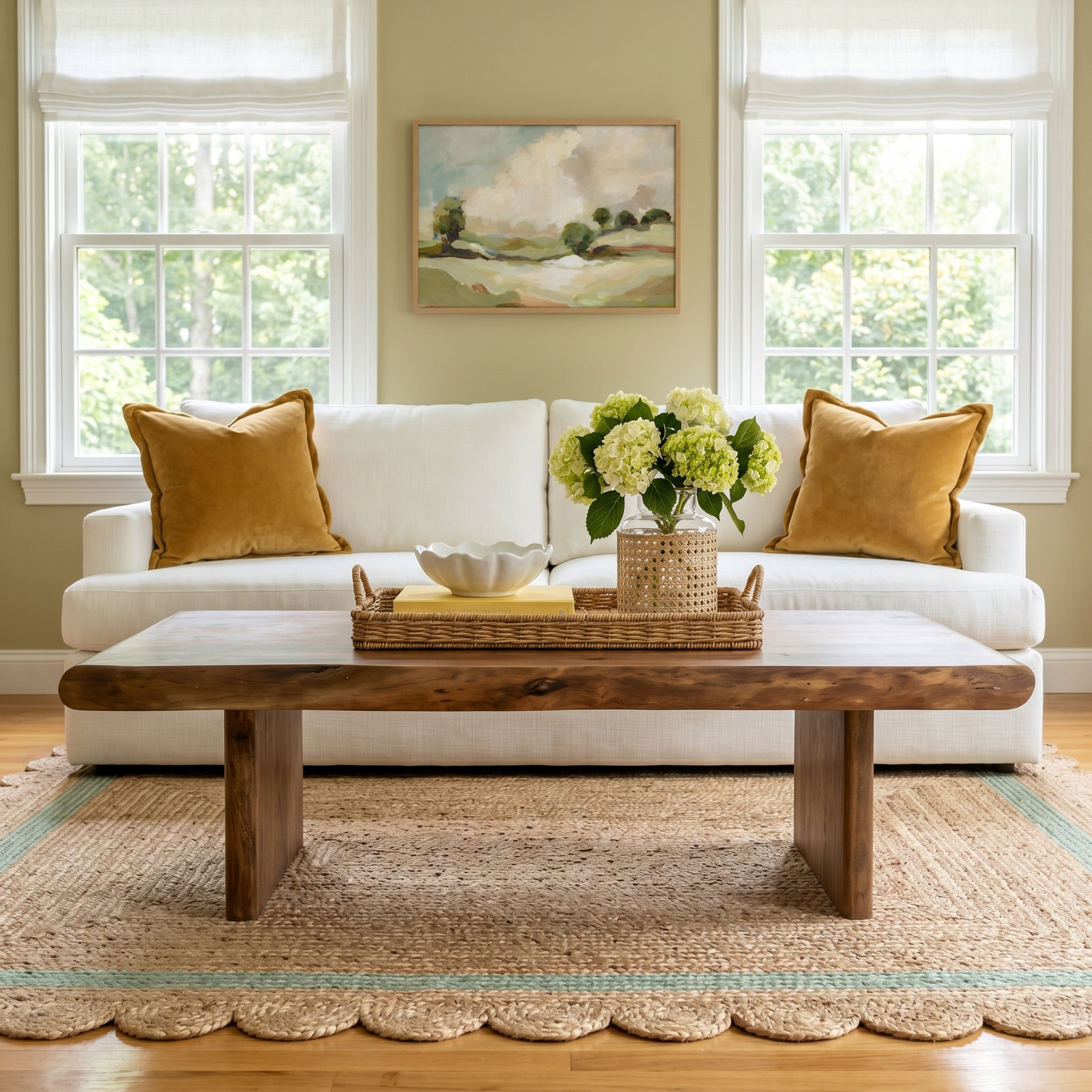 Ruma 55" Acacia Coffee Table