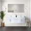 Ensemble de meuble-lavabo double mural 60 "Geneva-1559782675-1506509367