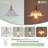 1-Light Modern Flower Glass Pendant Lights Kitchen Island For Bedroom Hotel Farmhouse Entryway Dining Room-1894502678