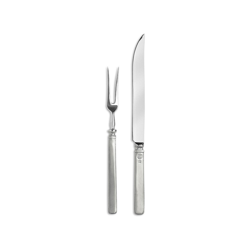 Gabriella 2 - Piece Stainless Steel Carving Set