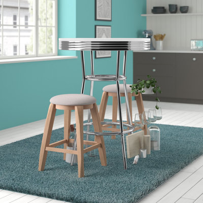 Hagert Round Metal Base Dining Table