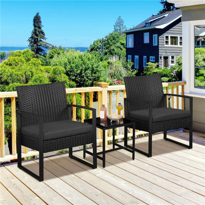 2 Seater Rattan Conversation Set