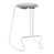 Polyester blanc / gris est en rupture de stock
