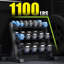 500KG Dumbbell Rack- Adjustable 3 Tier Weight Rack for Home Gym