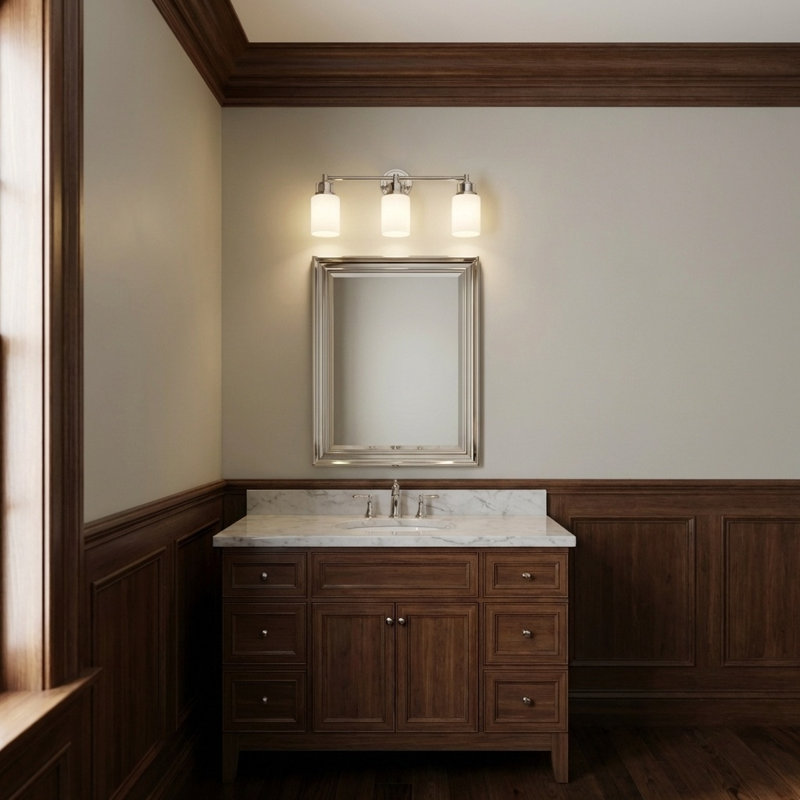 Bath, Polished Nickel, 10.25" H x 23.75" W x 5.5" D