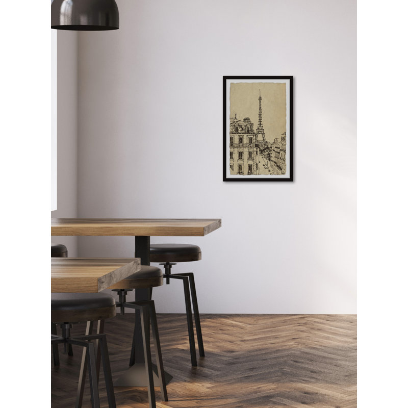 Dreamy Paris - Single Picture Frame Print, 30cm H x 20cm W x 3.81cm D