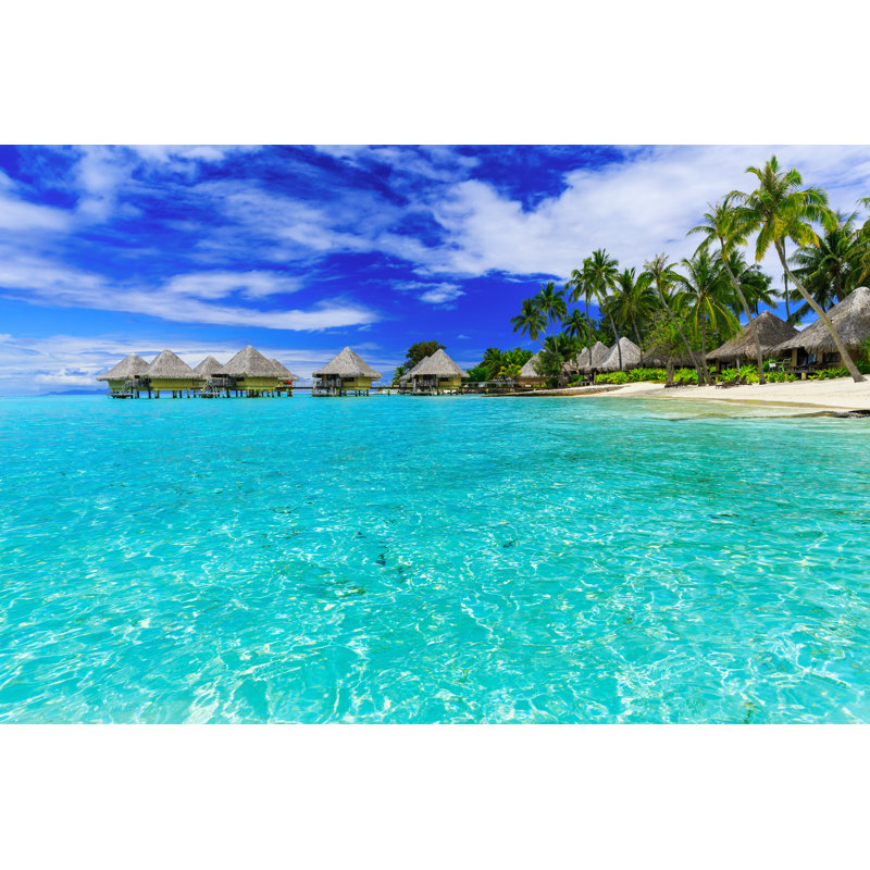 Bora Bora, French Polynesia by SCStock - Wrapped Canvas Print, 30cm H x 46cm W x 3.8cm D