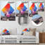 «Oceanic Reflections Tears By The Shore», art abstrait paysage mural-1514498769-1514498774