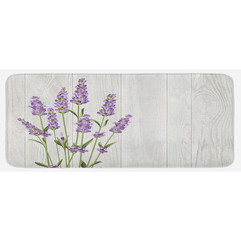 Tapis de cuisine lavande
