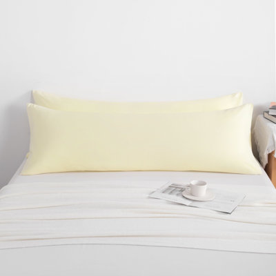 2PC Hypoallergenic Microfiber body pillowcase