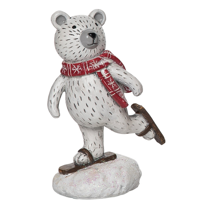 Figurine de ski d'hiver