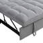 Canapé-lit convertible 3 en 1, canapé-lit futon en velours moderne avec lit escamotable, petit canapé-lit avec dossier ajustable, coussins décoratifs, poches-133478049