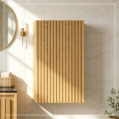 Armoire de salle de bain murale avec 1 porte