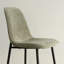 Chaise de salle à manger rembourrée en chenille-1851728357