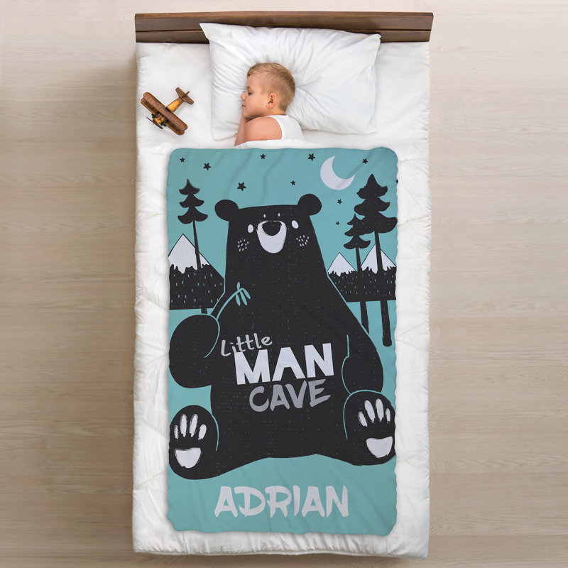 Machine Printed Throw Blanket, Yes