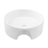 Monaco 15.75" Round Console Sink with Faucet Mount, White Basin-100946685