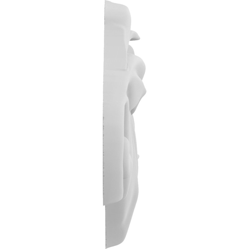 Rosettes de qualité supérieure, H 1,5 po x l 2 po x P 0,25 po, Droite
