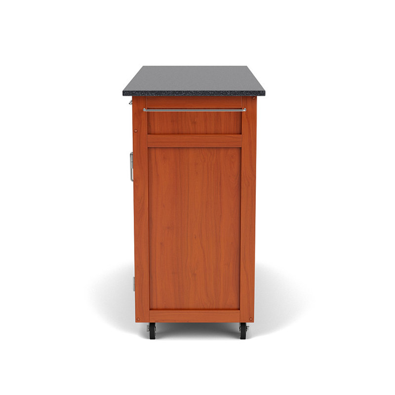 Littrell Kitchen Island, Cottage Oak Granite