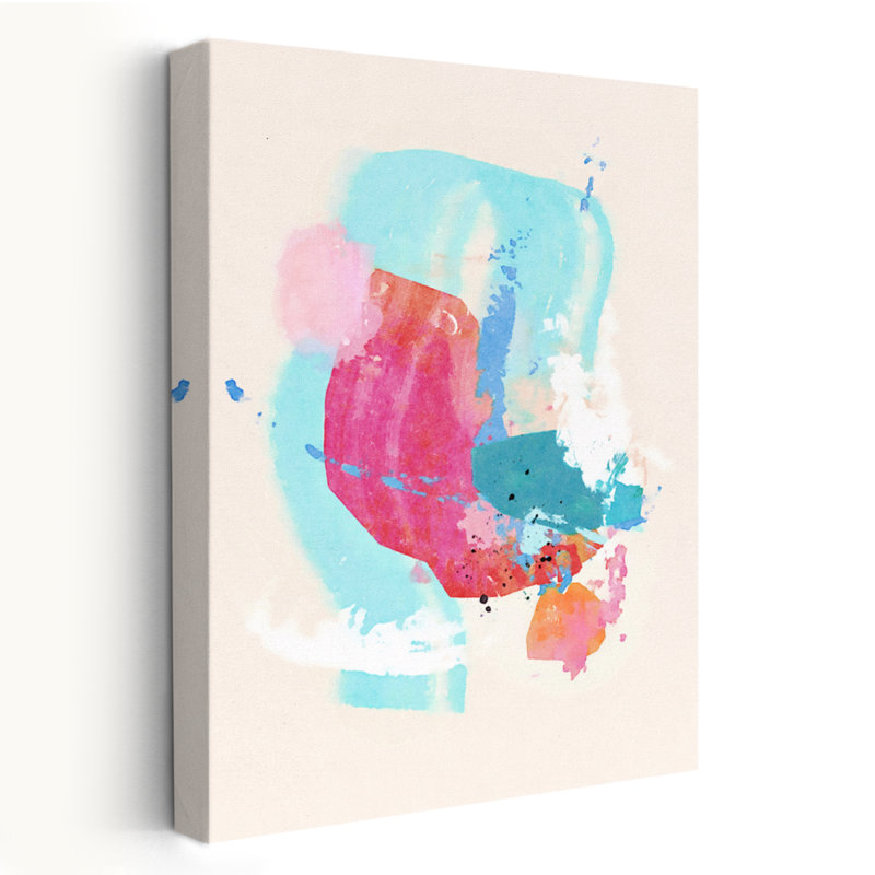 Paillettes n ° 1 - Art abstrait, H 24 po x l 16 po