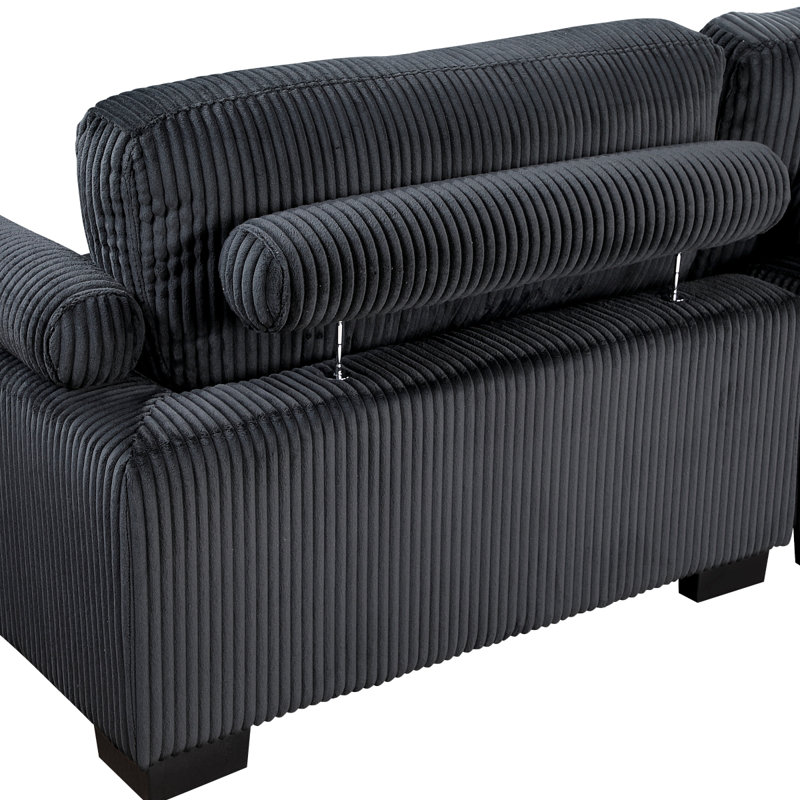 Canapé modulaire 6 pièces avec repose-pieds Traverse