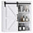 Wall Cabinet with Sliding Door and Adjustable Shelf