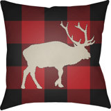Buffalo Indoor/Outdoor Throw Pillow