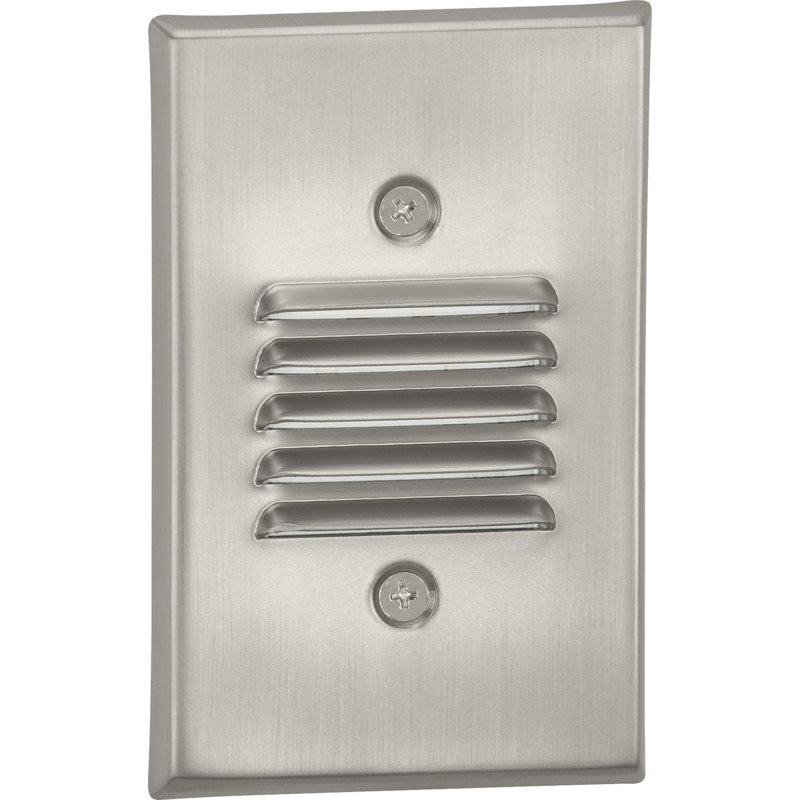 Integrated LED Step Light, White