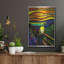 Red Barrel Studio® «Scream 2» par Howie Green, art mural en métal-1874502512