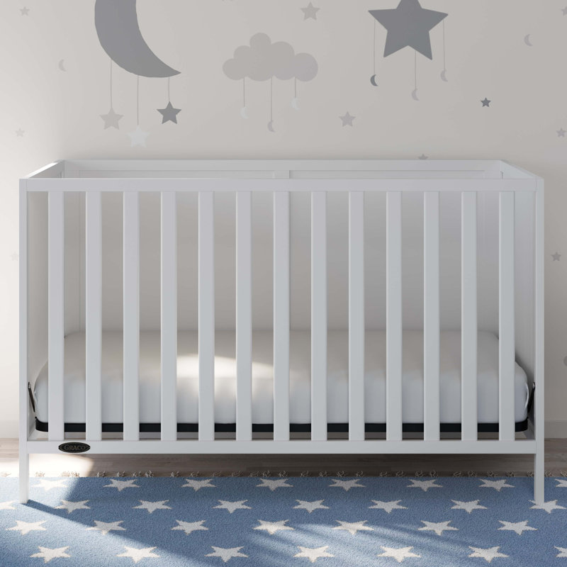 Lit de bébé convertible 3-en-1 Graco Theo, Blanc