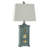 Acushnet 33" Light Blue Table Lamp