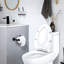 Porte-papier hygiénique mural en acier inoxydable-92408385