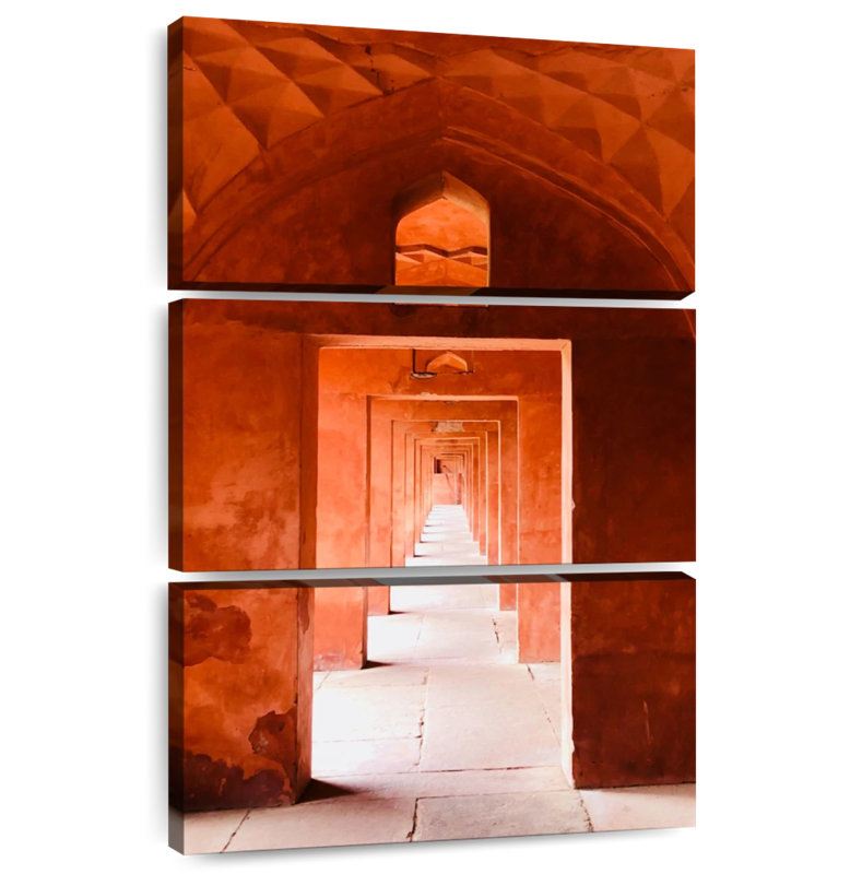 Lilie arches du Taj Mahal, H 38 po x l 24 po