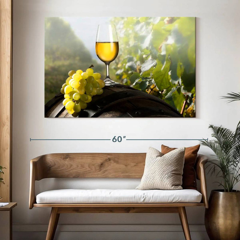 Vin blanc Yarlin, H 34 po x l 51 po