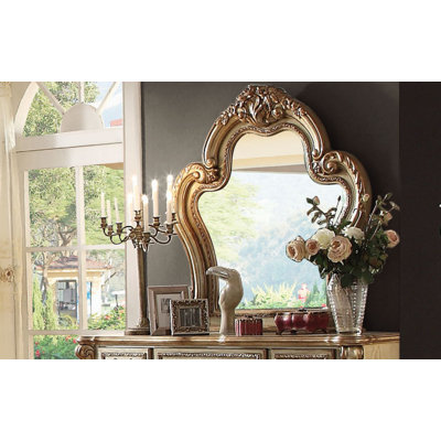 Lissandra Wood Flat Wall Mirror