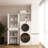 Single Garage Storage Cabinet With Doors And Drawer-1943643168